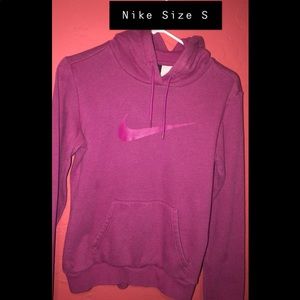 SOLD Pink Nike hoodie